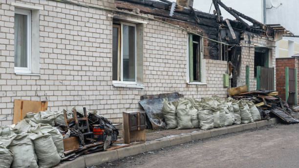 Professional Soot Cleanup technician working in Cottage Grove, MN